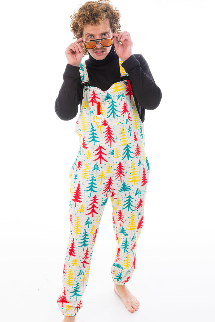 The Pine Tree Playboy | Retro Christmas Trees Pajamaralls®
