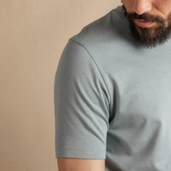 The Morning Haze | Light Slate Blue Everyman™ T Shirt
