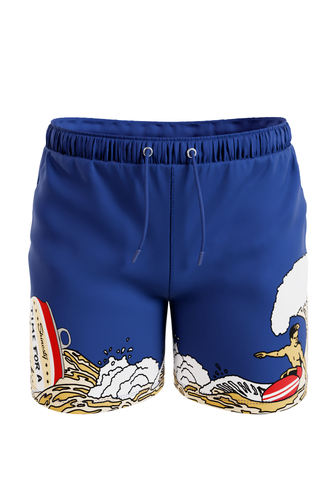 The Tidal Lager | Beer Surfer Ball Hammock® Pouch 5" Swim Trunks