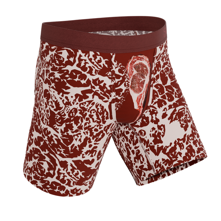 The Tomahawk | Marbled Meat Long Leg Ball Hammock® Pouch Underwear With Fly