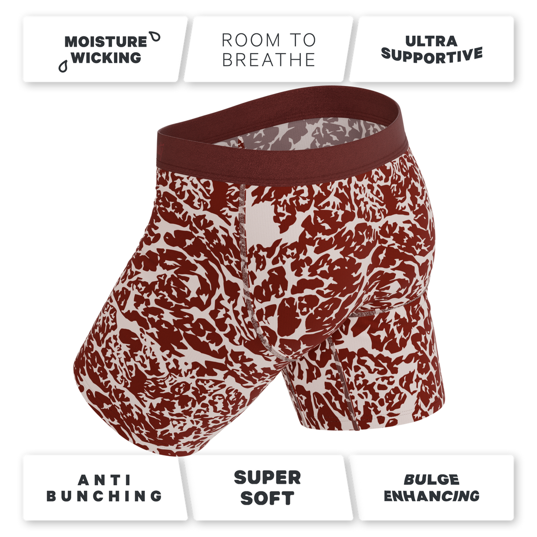 The Tomahawk | Marbled Meat Long Leg Ball Hammock® Pouch Underwear With Fly