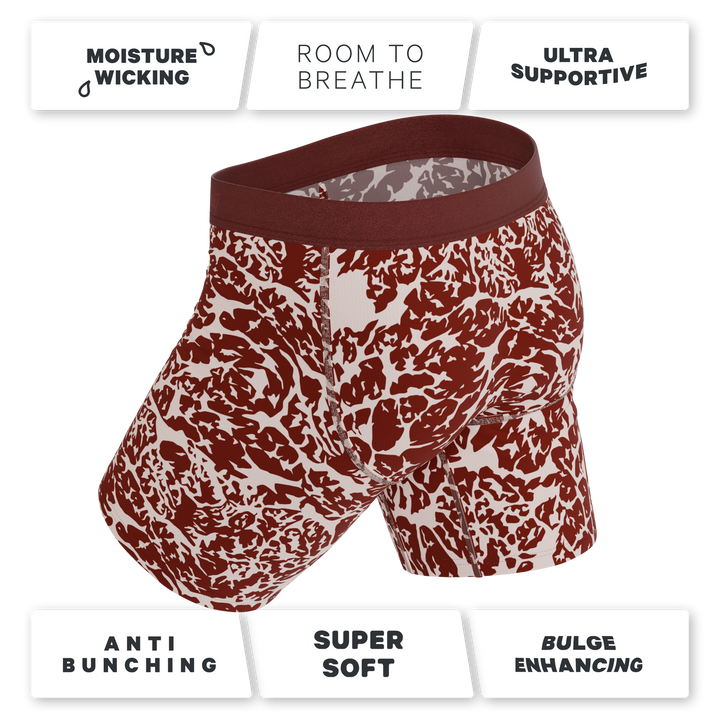 The Tomahawk | Marbled Meat Long Leg Ball Hammock® Pouch Underwear With Fly