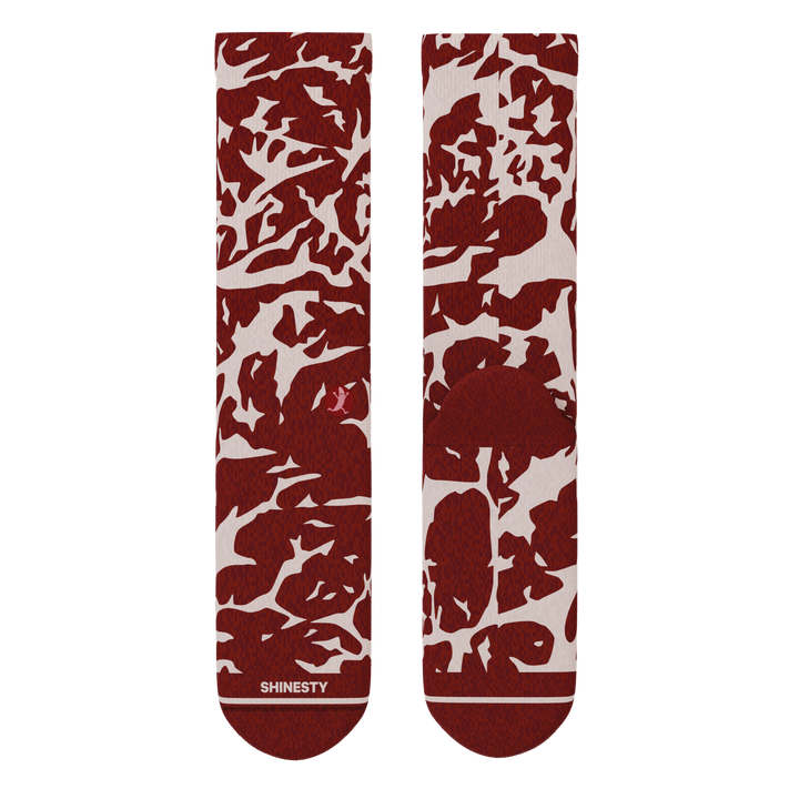 The Tomahawk | Marbled Meat Heel Hammock™ Crew Socks