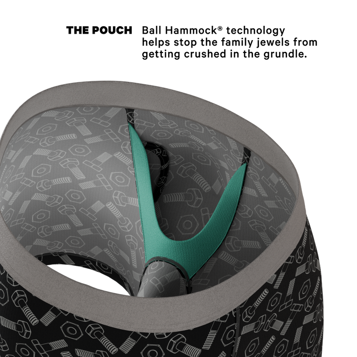 The Torque It | Wrench Ball Hammock® Pouch Underwear With Fly