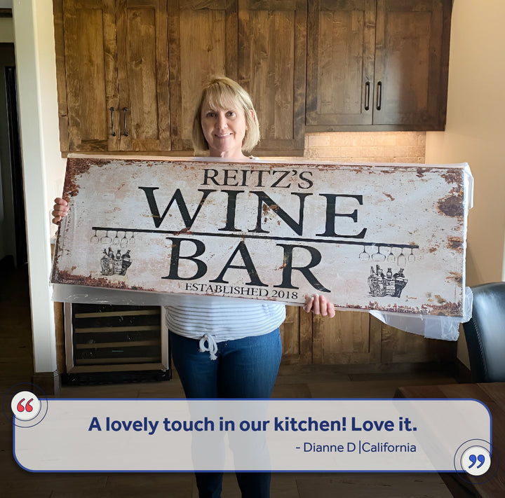 Coffee and Wine Sign II