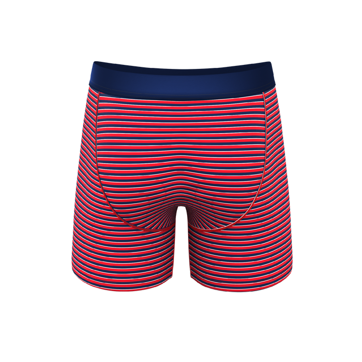 The US of A | USA Stripe Ball Hammock® Pouch Underwear With Fly