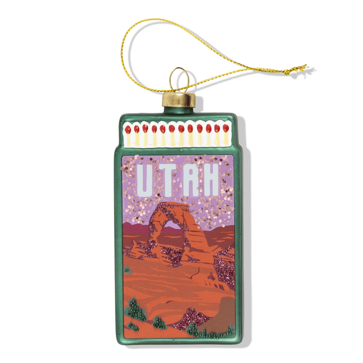 Utah Matchbook Ornament