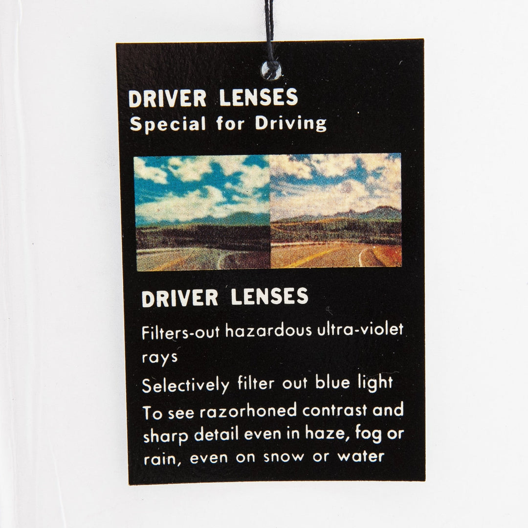 Retro Aviator Vintage Sunglass with Amber Lens - Vickers