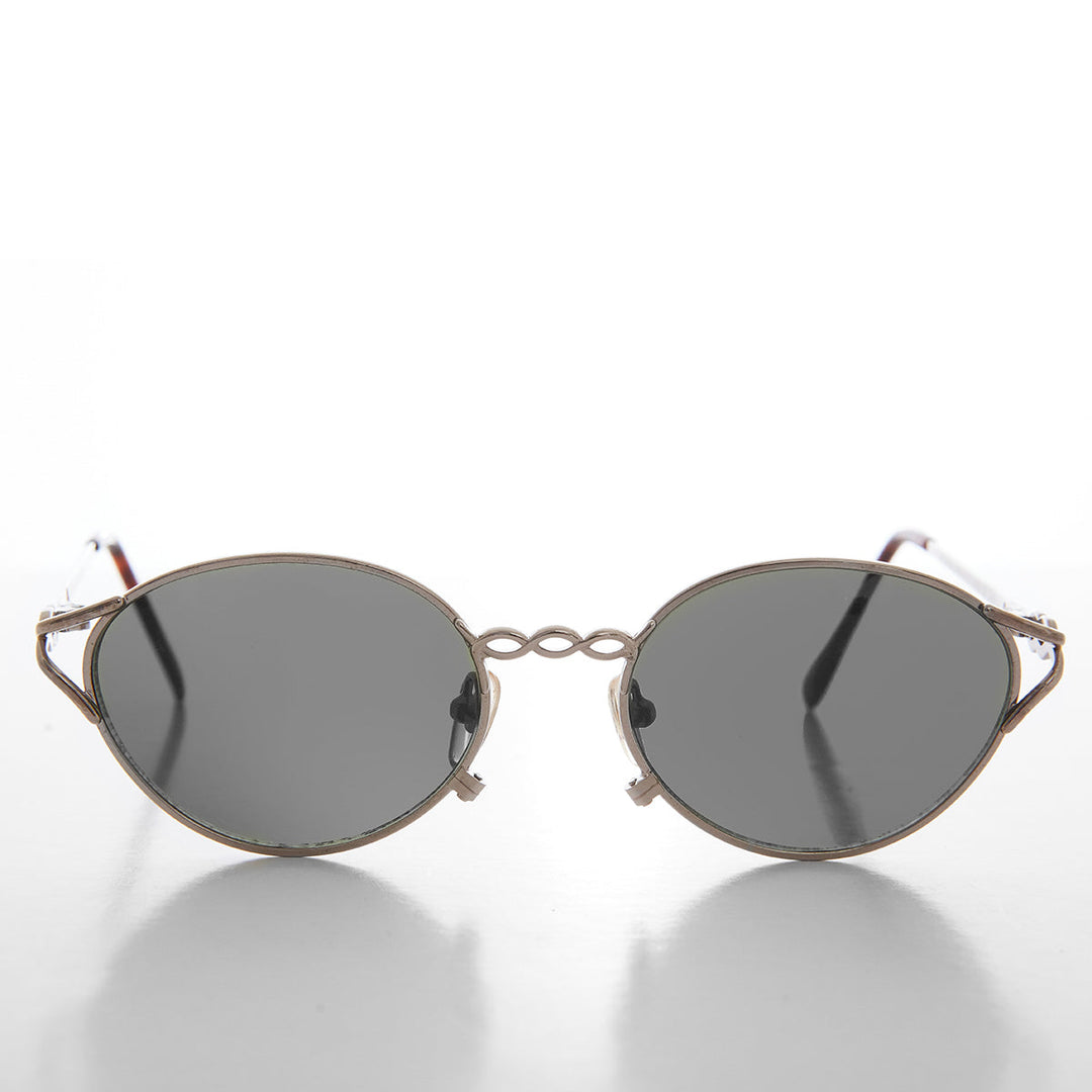 Oval Cat Eye 90s Vintage Sunglasses - Vista