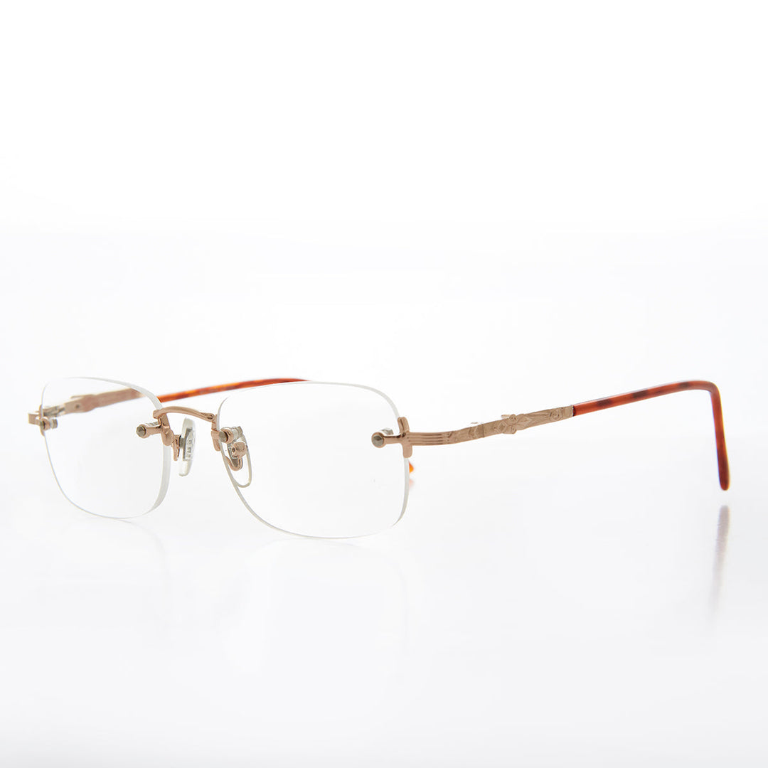 Rimless Lightweight Half Frame - Walford