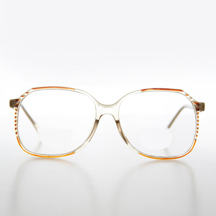 Square Retro Optical Quality Bifocal Reader - Wang