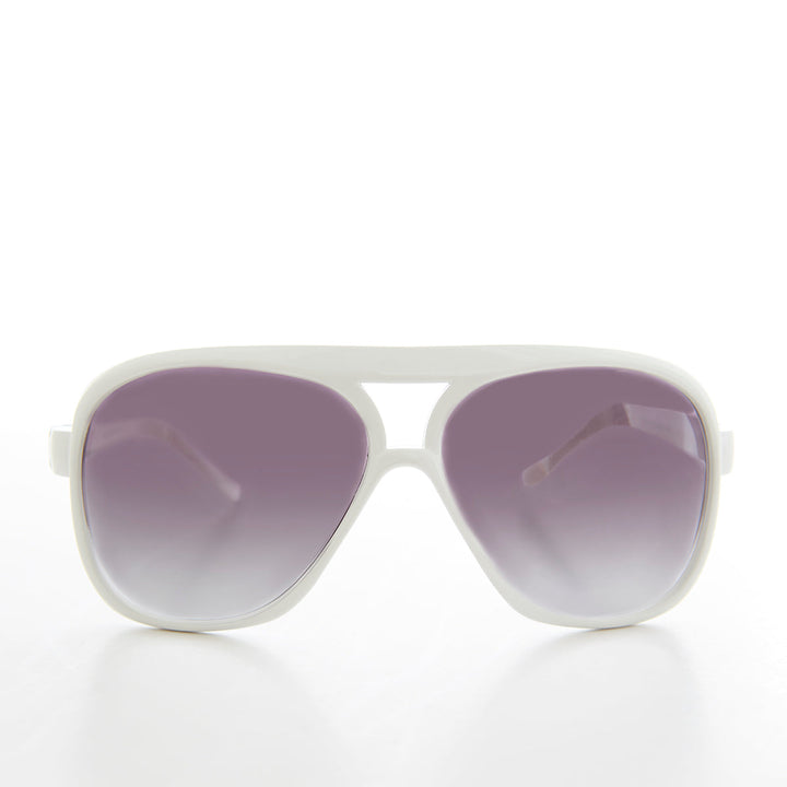 Square Colorful Aviator Deadstock Sunglasses - Wave