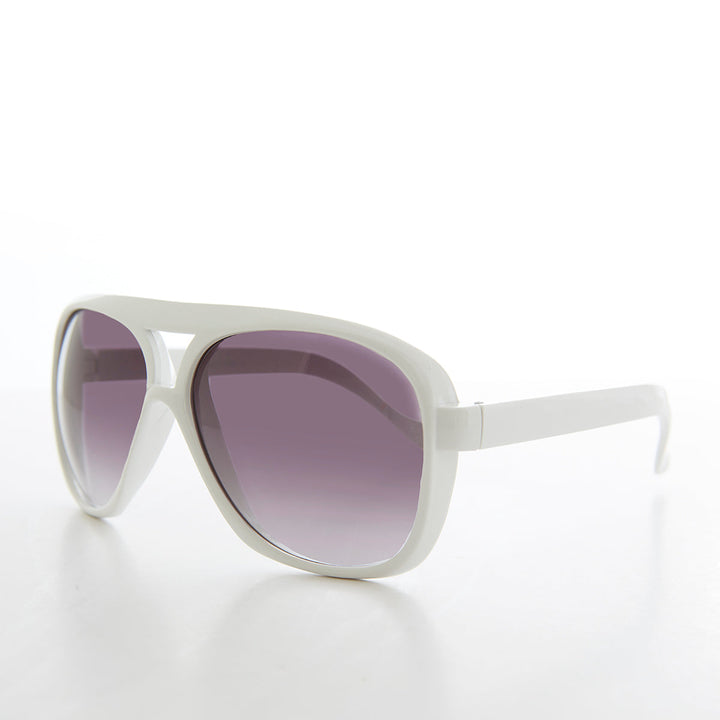 Square Colorful Aviator Deadstock Sunglasses - Wave