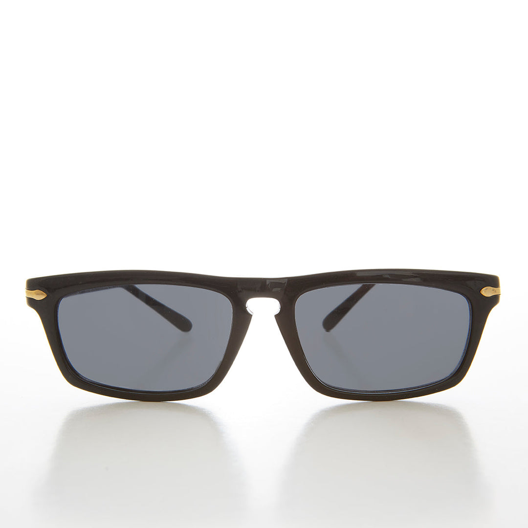 Slim Rectangular Beatnik Vintage Sunglass - Wilde
