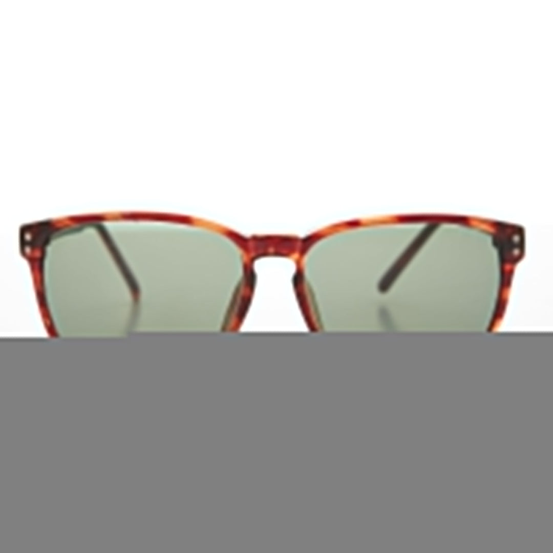 Large Square Glass Lens Vintage Sunglass - Winston