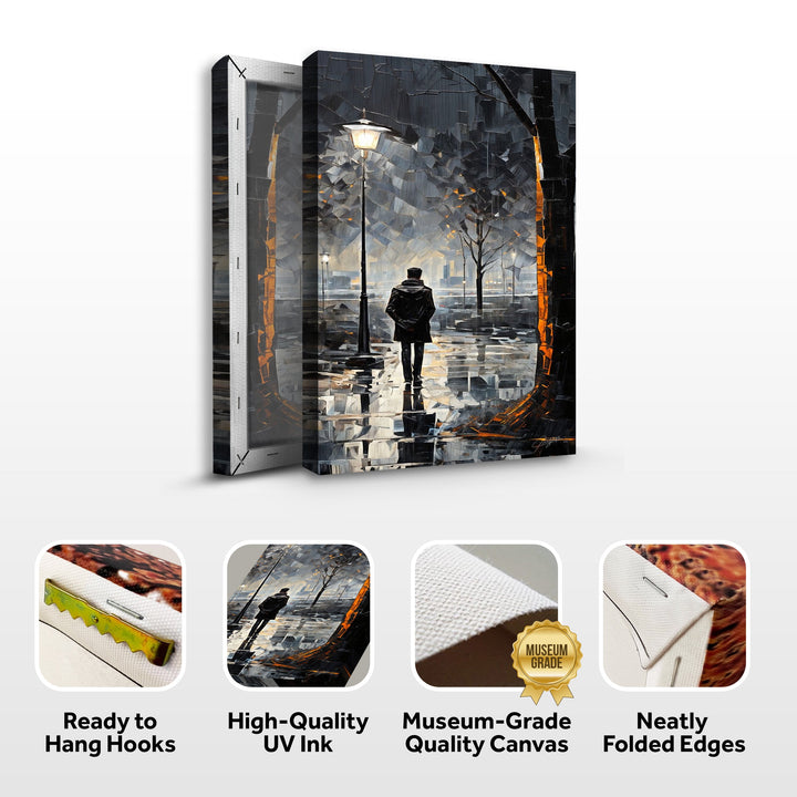 Canvas Print: "Solitary Reflection"