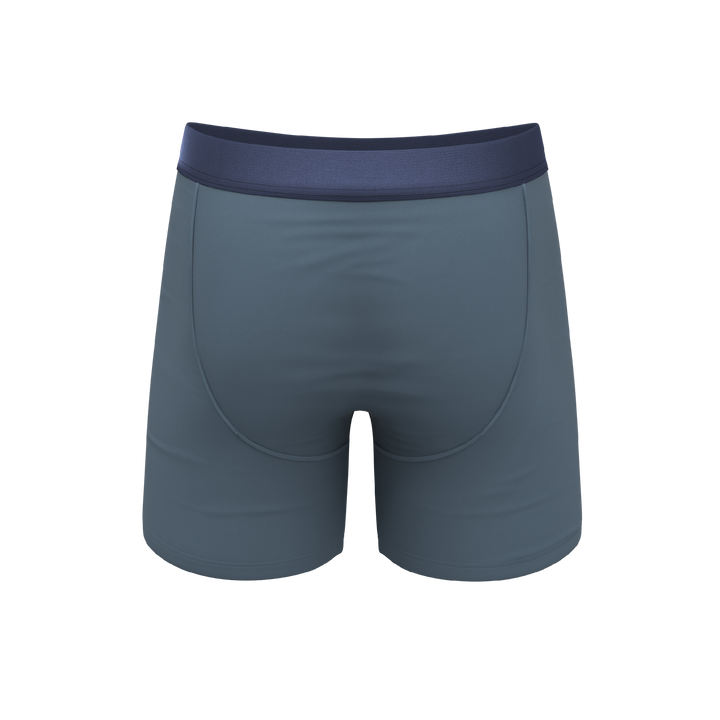 The Wake In The Lake | Tonal Teal Ball Hammock® Pouch Underwear