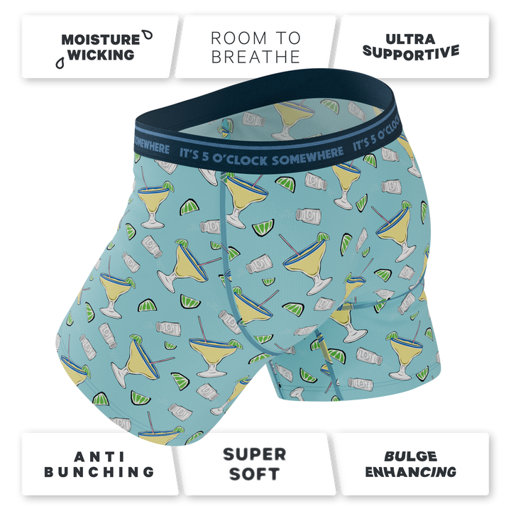 The Wasting Away | Shinesty x Margaritaville® Ball Hammock® Pouch Underwear With Fly