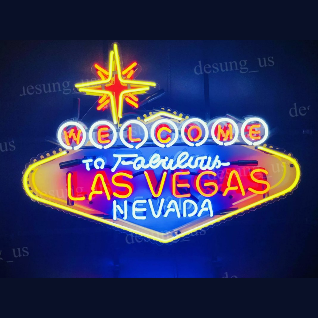 Welcome To Fabulous Las Vegas Nevada Neon Signs