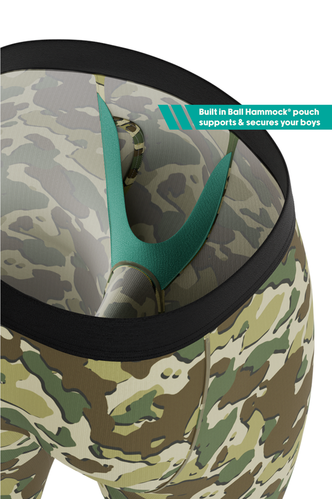 The Welcome Elk | Hunting Camoflauge Ball Hammock® Long Johns