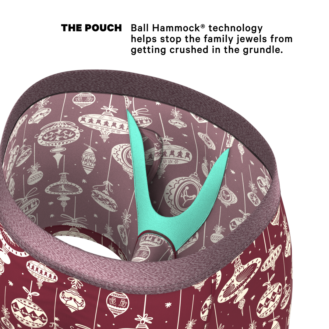 The Well Hung | Naughty Ornament Ball Hammock® Pouch Underwear With Fly