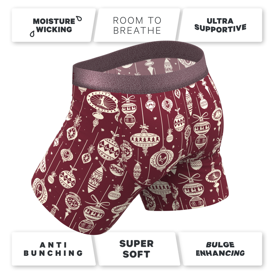 The Well Hung | Naughty Ornament Ball Hammock® Pouch Underwear With Fly