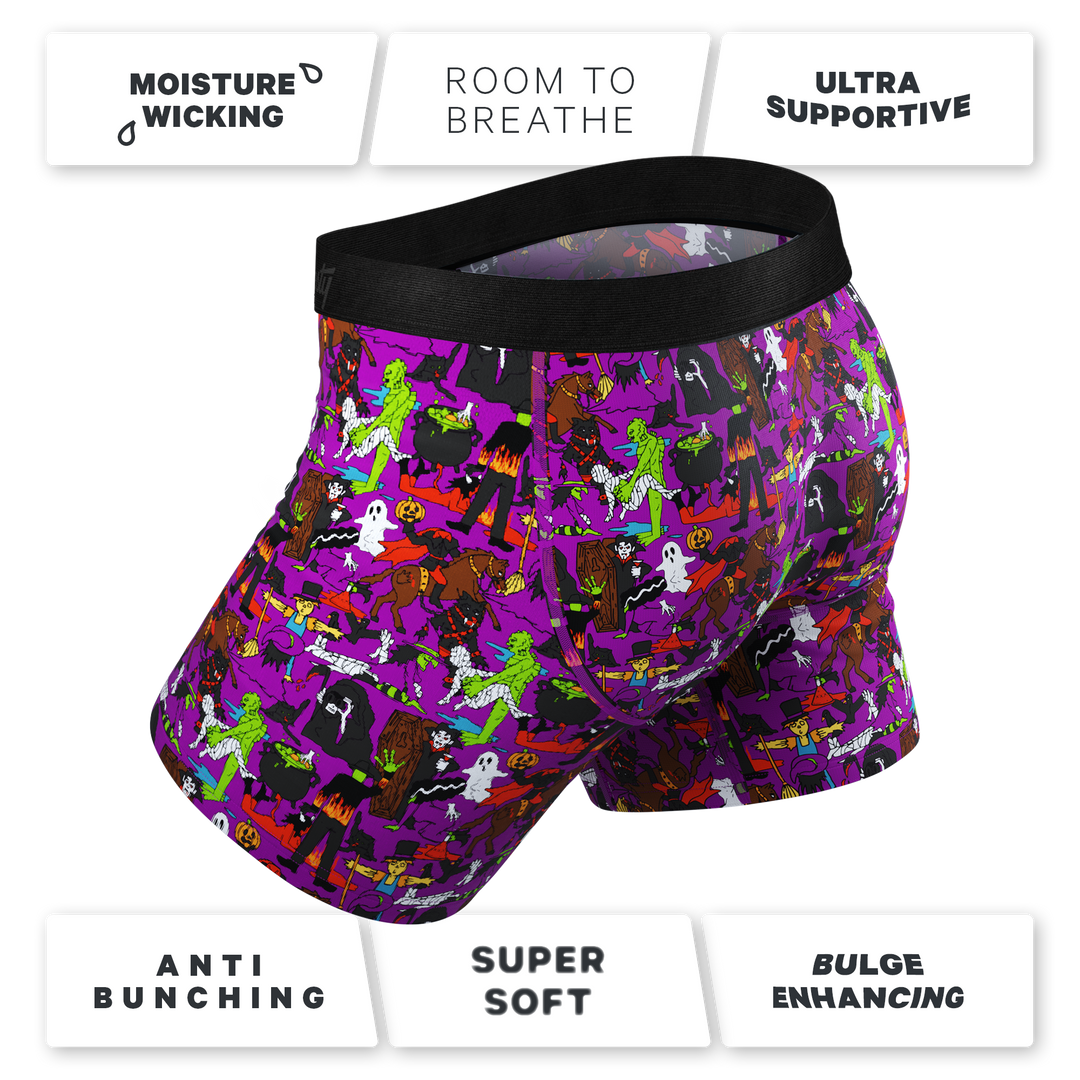 The Wet Nightmare | Halloween Characters Ball Hammock® Pouch Underwear