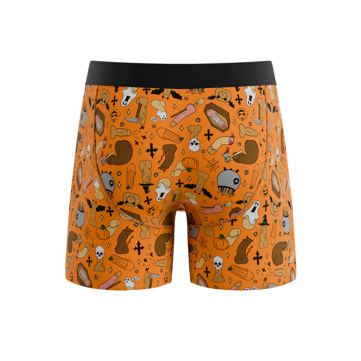 The Wicked Willy | Graphic Trick or Treat Ball Hammock® Pouch Underwear With Fly
