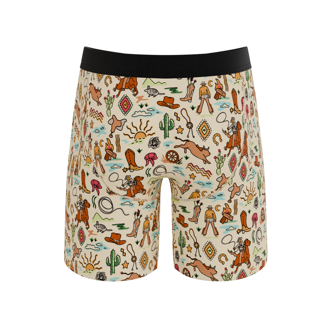 The Wild Bandit | Bull Long Leg Ball Hammock® Pouch Underwear With Fly