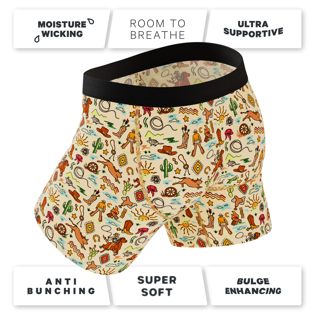 The Wild Bandit | Bull Ball Hammock® Pouch Underwear With Fly