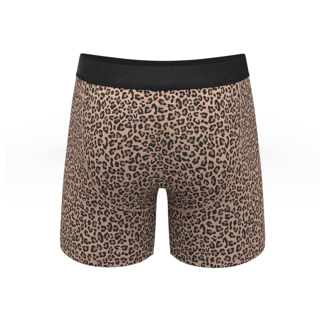 The Wild Cat | Leopard Print Ball Hammock® Pouch Underwear
