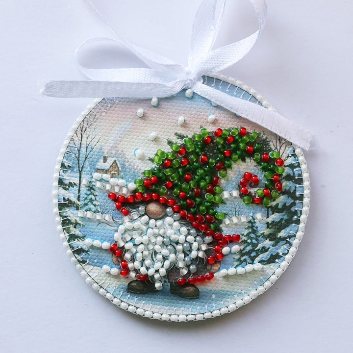 Woodland Wonder Bead Embroidery Decoration Kit by Abris Art ABT-063