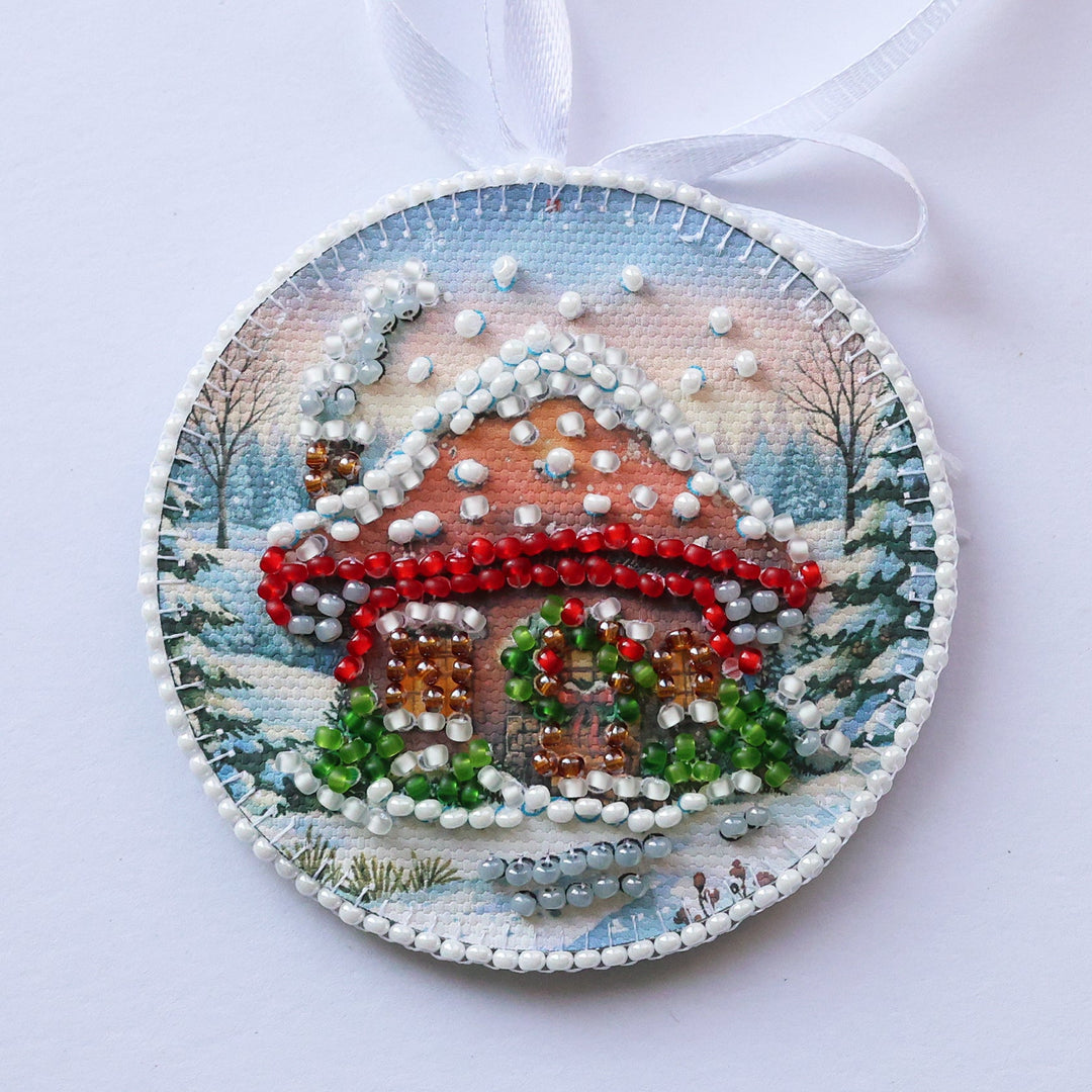 Woodland Wonder Bead Embroidery Decoration Kit by Abris Art ABT-063
