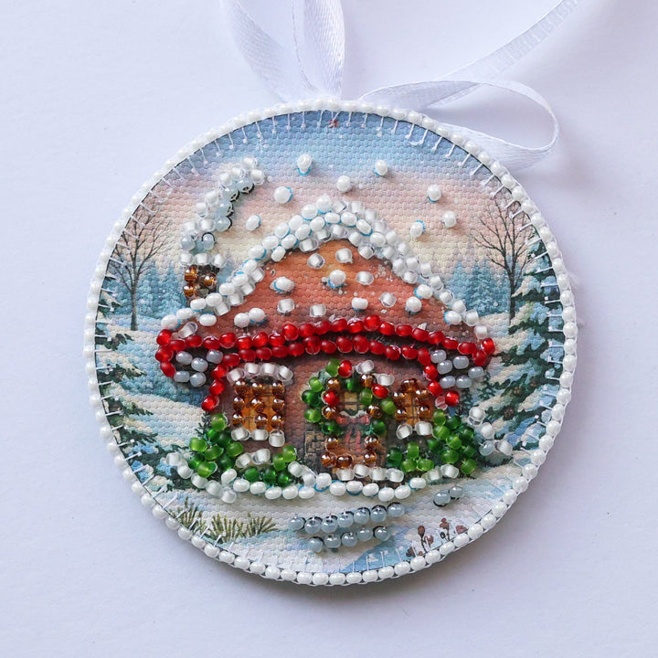 Woodland Wonder Bead Embroidery Decoration Kit by Abris Art ABT-063