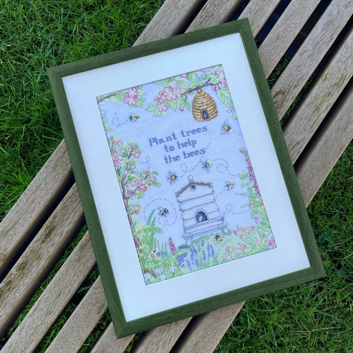Help The Bees XAL15 Counted Cross Stitch Kit