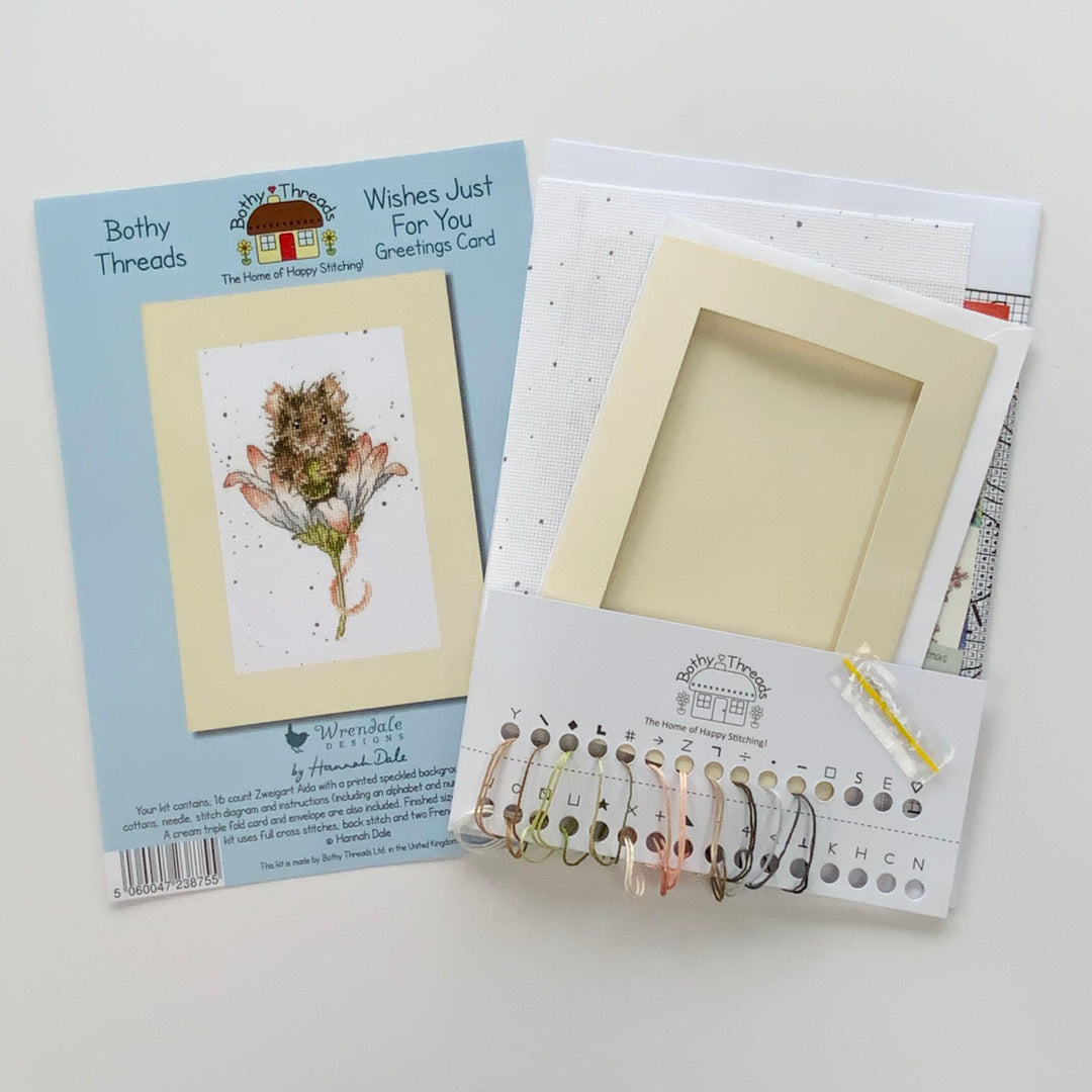 Greeting Card - Wishes Just For You XGC32 Counted Cross Stitch Kit