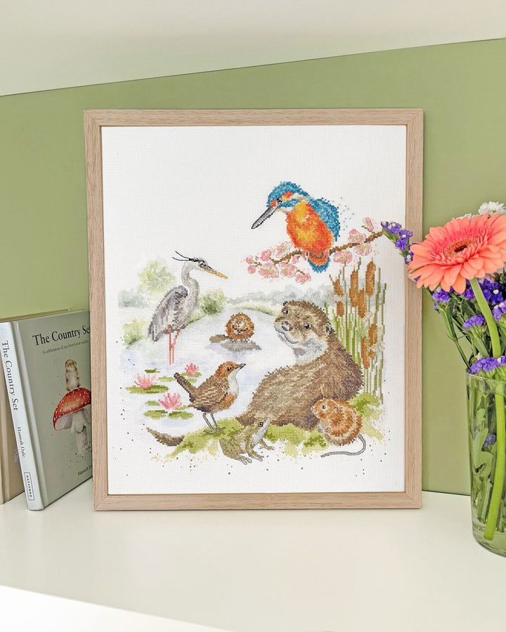 The Water's Edge XHD148 Counted Cross Stitch Kit