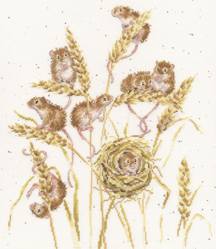 The Harvesters Counted Cross Stitch Kit by Bothy Threads XHD151
