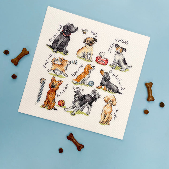 Woof! XKG16 Counted Cross Stitch Kit