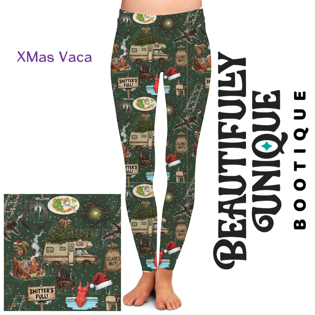 XMas Vaca Exclusive Leggings - High-quality Handcrafted Vibrant