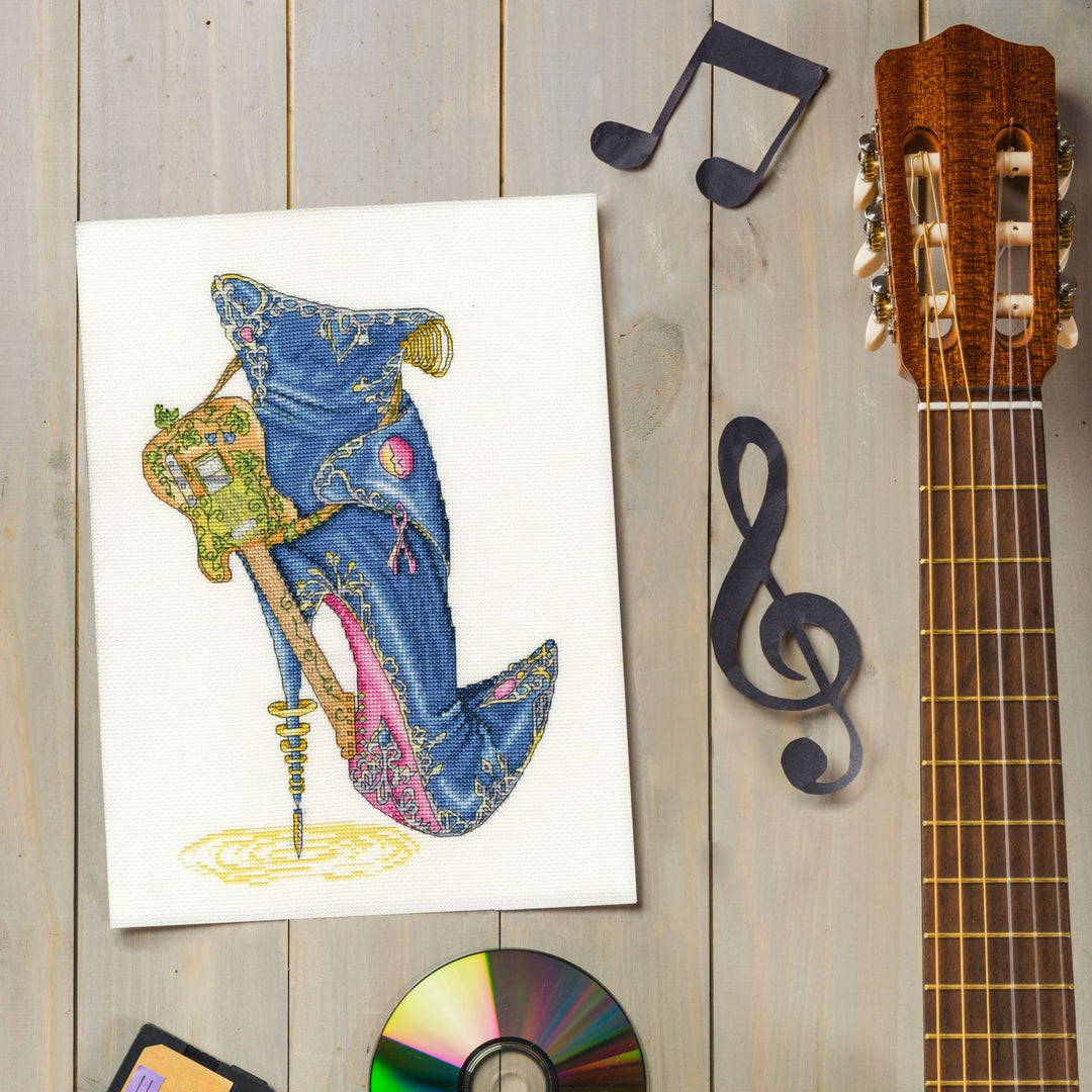 Blues And Sole XSK25 Counted Cross Stitch Kit