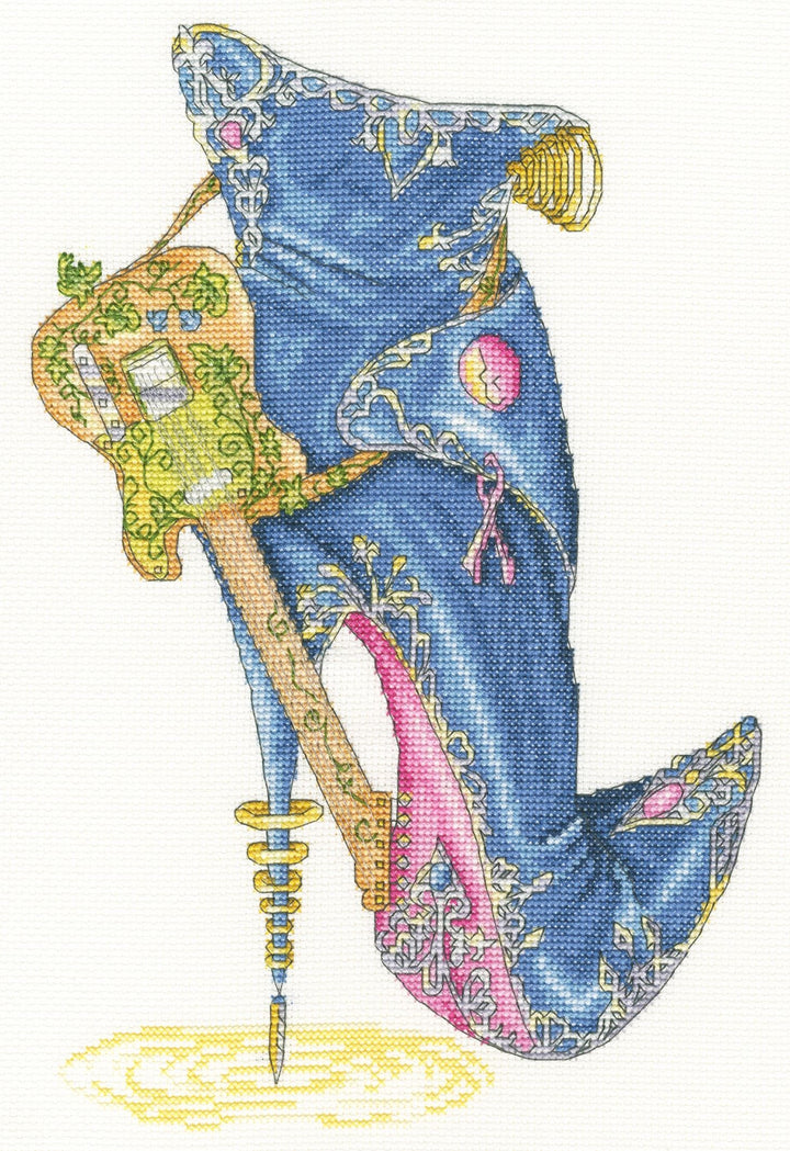 Blues And Sole XSK25 Counted Cross Stitch Kit