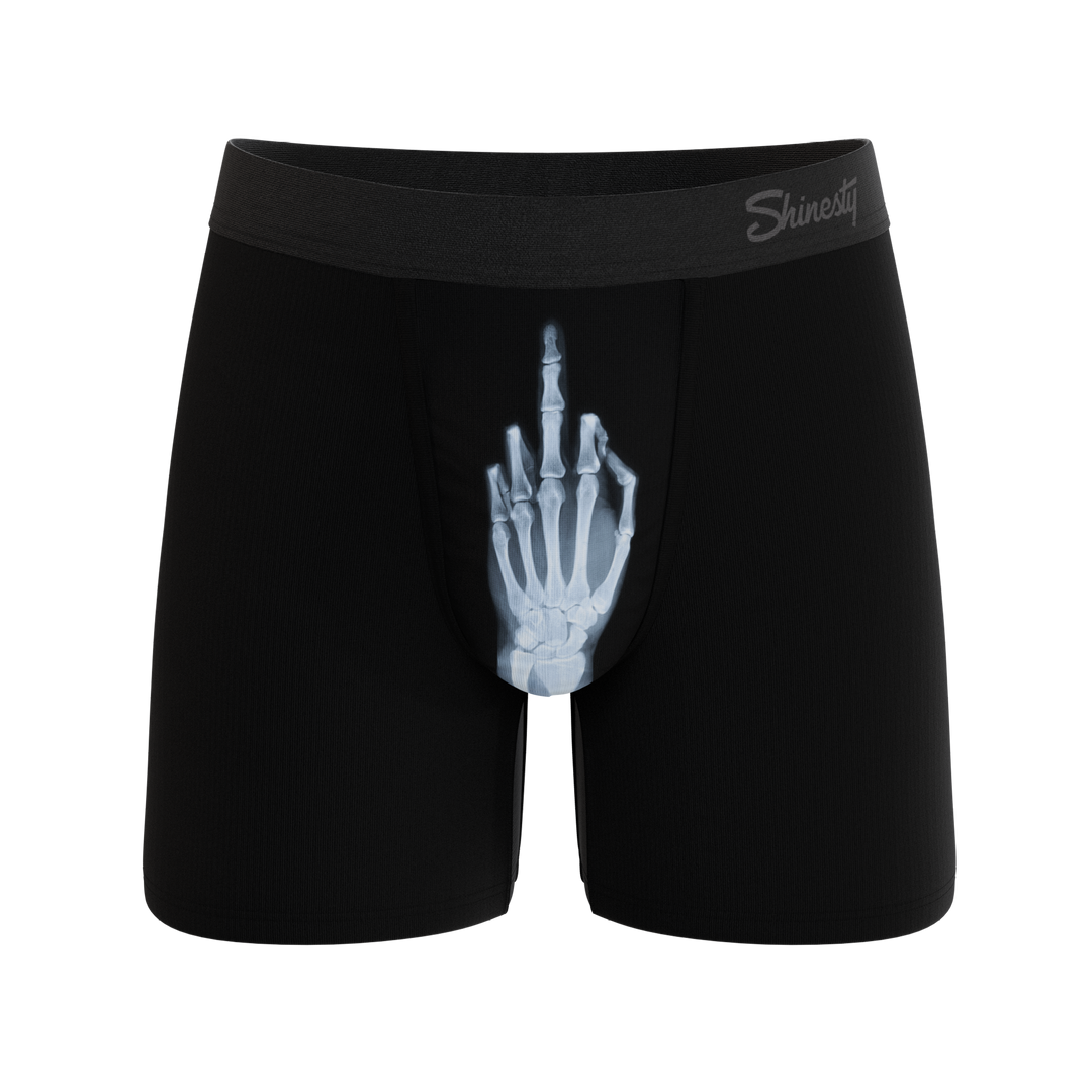 The XXX Ray | Middle Finger X Ray Ball Hammock® Pouch Underwear