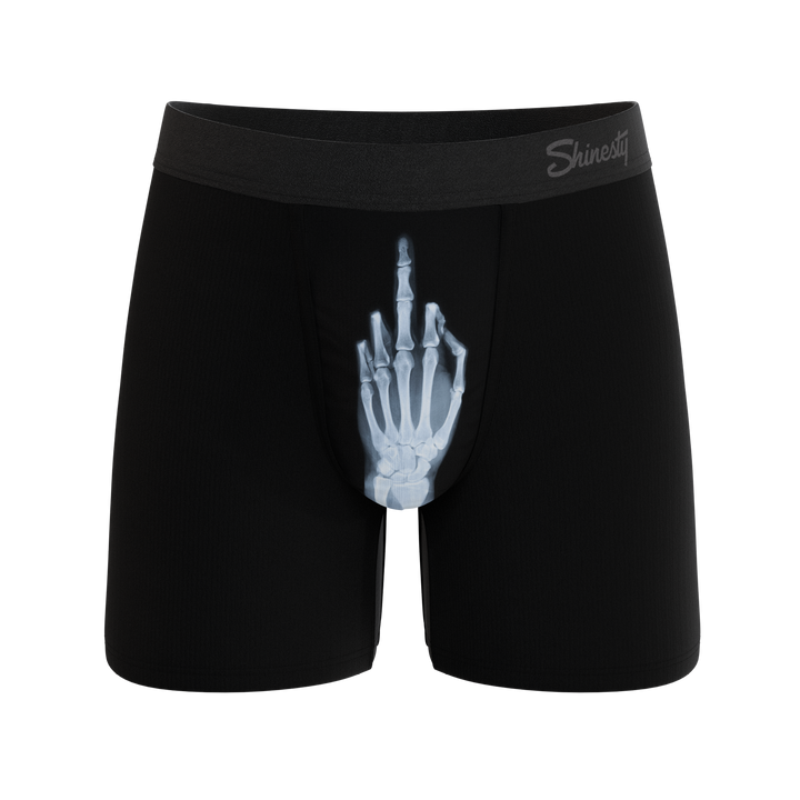 The XXX Ray | Middle Finger X Ray Ball Hammock® Pouch Underwear