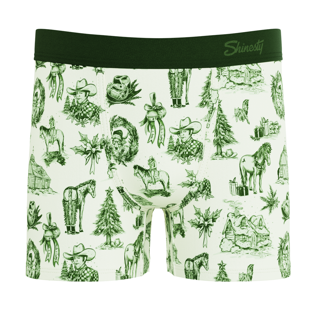 The Western Wonderland | Western Toile Boy's Boxer Briefs