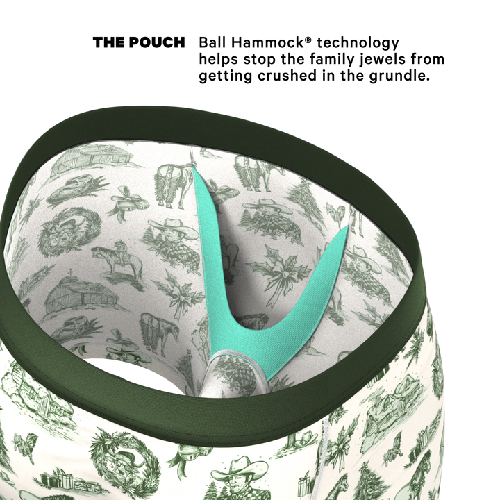 The Western Wonderland | Western Toile Ball Hammock® Pouch Underwear