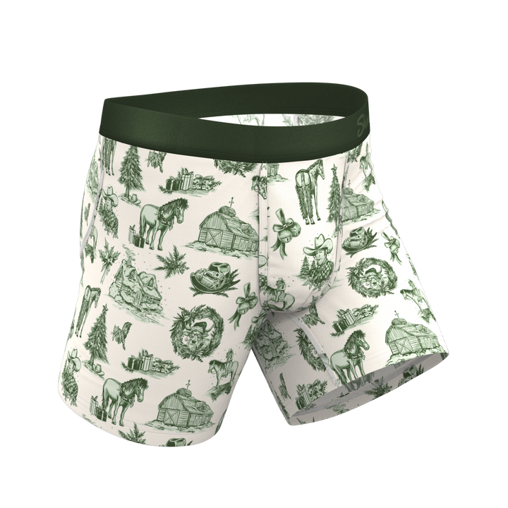 The Western Wonderland | Western Toile Ball Hammock® Pouch Underwear
