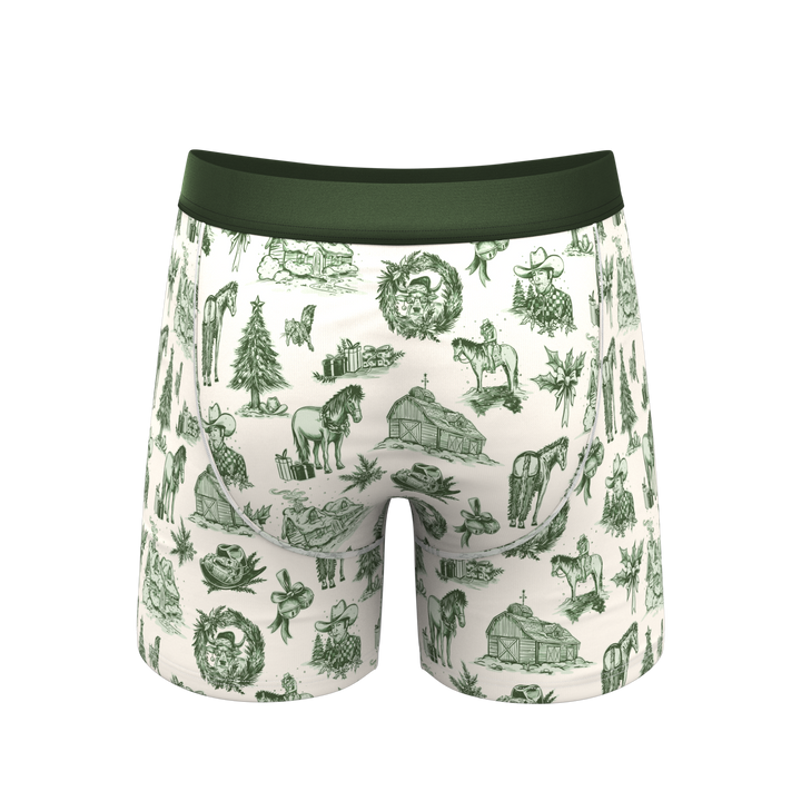 The Western Wonderland | Western Toile Ball Hammock® Pouch Underwear
