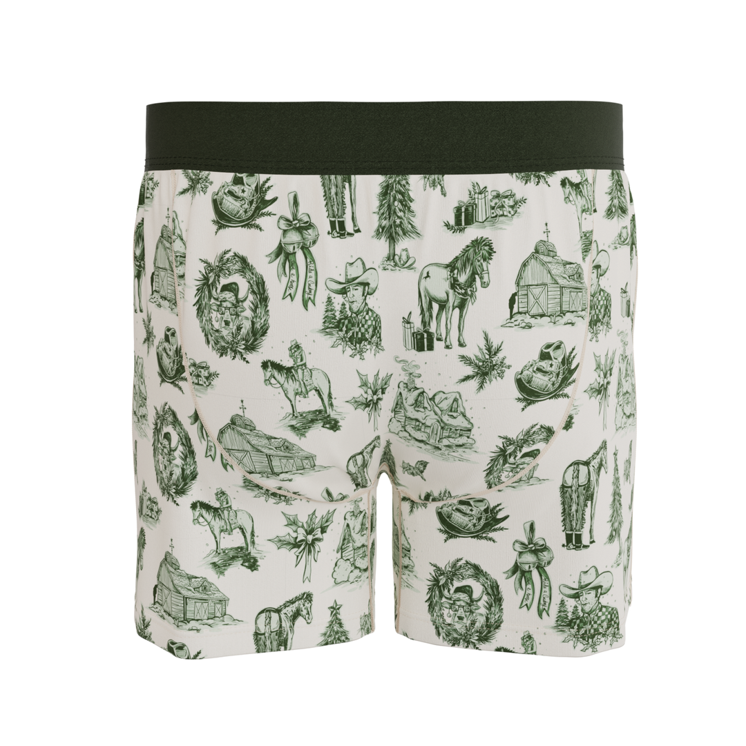 The Western Wonderland | Western Toile  Men’s Boxers