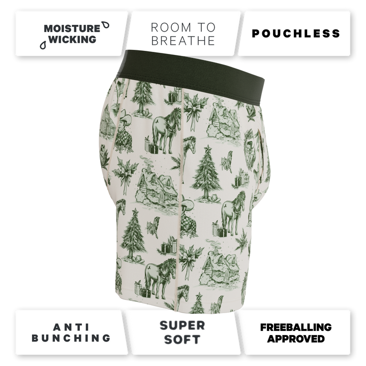 The Western Wonderland | Western Toile  Men’s Boxers